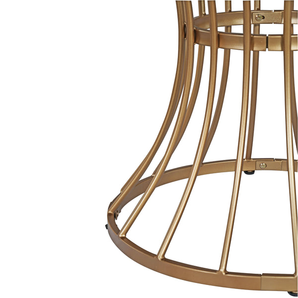 English Elm Black Oak 42" Round Dining Table with Oak Veneer Top, Scratch-Resistant Finish & Sturdy Iron Pedestal Base, Compact Rustic-Modern Piece N842P319125B