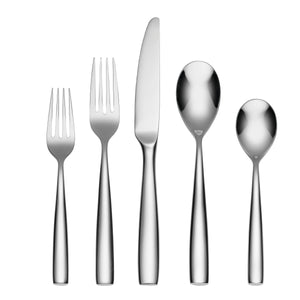 Lenox Cambridge Linden Mirror 20-Piece Flatware Set NO COLOR METAL 128020CBLGM12R