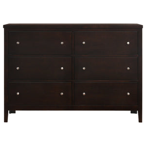 English Elm Pocatello California King Bedroom Set with Channel Stitched Faux Leather Upholstered Bed B062S00741