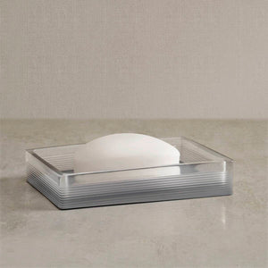English Elm One Four-piece Resin Bath Set with Diamond Texture and Antimicrobial Onyx Finish B035P437553