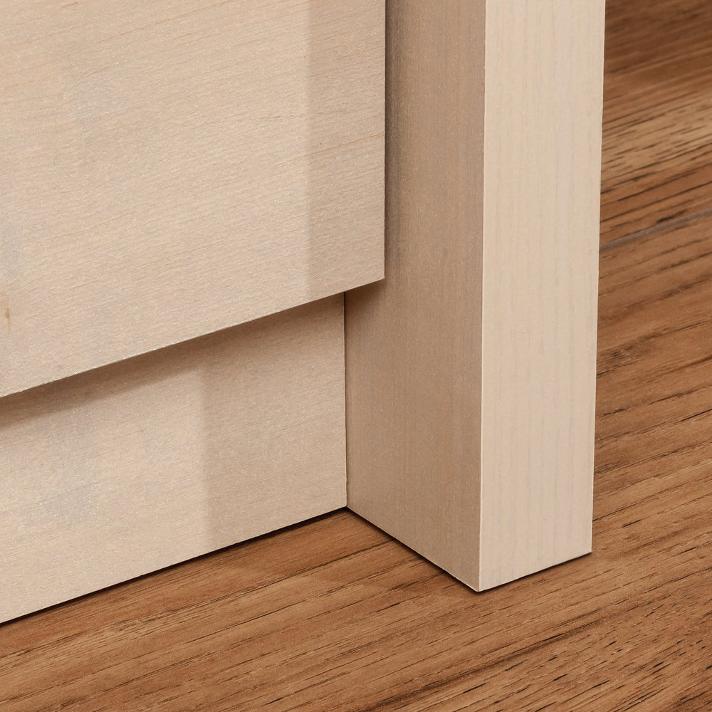 English Elm 4-Drawer Chest With Smooth-Glide Drawers - Contemporary Brown Finish For Stylish Storage Solutions B356P402814