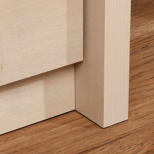 English Elm 4-Drawer Chest With Smooth-Glide Drawers - Contemporary Brown Finish For Stylish Storage Solutions B356P402814