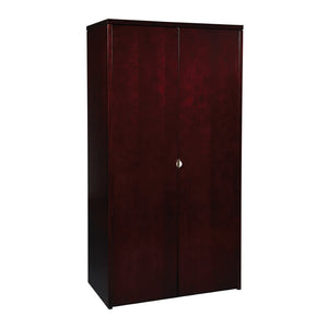 OSP Home Furnishings Kenwood Engineered Wood Wardrobe with Adjustable Shelving for Bedroom Closet Storage KEN-51-MAH