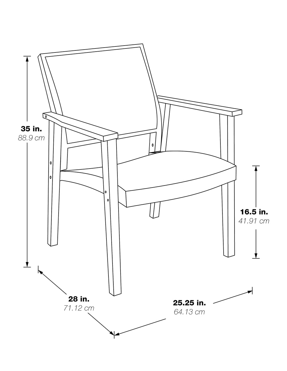 OSP Home Furnishings Lavine Cane Armchair Rustic Grey
