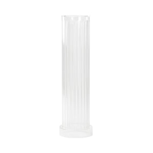 Fluted Acrylic Column Clear 385571 Chelsea House