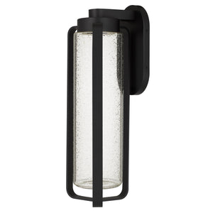 English Elm 22 Inch Seedy Glass Led Wall Sconce Dimmable Vintage Fixture for Bath or Hallway B370P417688
