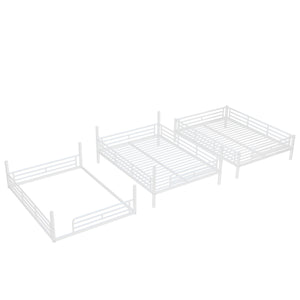 English Elm Twin Xl Solid Pine Loft Bed with Built-in Led Lighting and Storage Shelves Light White W1580S00583