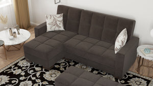 English Elm Primenest Nimbusflow Convertible Chaise Lounge & Sleeper With Storage - Stylish Comfort & Durability B030P303545-GIGA