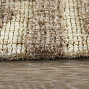 Feizy Rugs Colton Modern Bohemian Polyester Rug - Stain Resistant, Soft Texture, Perfect For High Traffic Areas Taupe,Tan Polyester 8748a54ftpe000f00