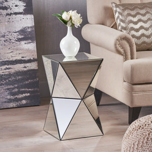 Christopher Knight Home® - Noble House - Aami Mirrored Side Table