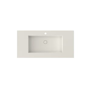 English Elm Stone Resin Vessel Basin Sink Sculptural Countertop Design for Modern Bathrooms T3785P355782