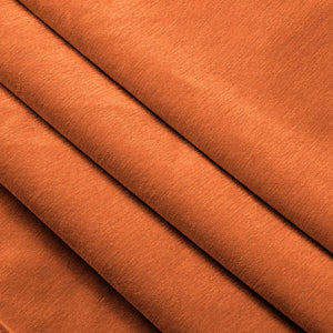 English Elm Streamlined Velvet Modular L-shape Sectional Sofa with Cloud Foam and French Piping Orange W3041S00132