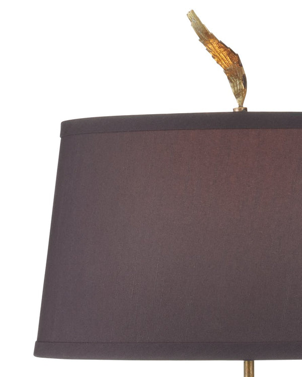 Currey & Company Latissima Table Lamp - Sculptural Brass Design With Kelp-inspired Elegance And Warm Ambient Glow Black Brass ,Cast Aluminum ,Iron 6000-1046-currey-company