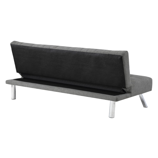 OSP Home Furnishings Sawyer Futon Grey