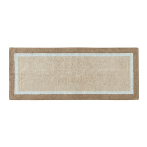 JLA Home Madison Park - Cotton Plush Tufted Bath Rug with Skid-Resistant Backing, Machine Washable, Soft Absorbent Luxury Blue MP72-5075