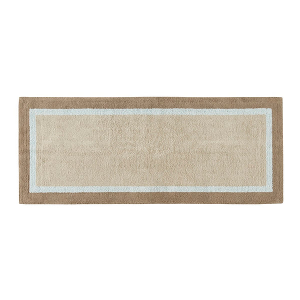 JLA Home Madison Park - Cotton Plush Tufted Bath Rug with Skid-Resistant Backing, Machine Washable, Soft Absorbent Luxury Blue MP72-5075