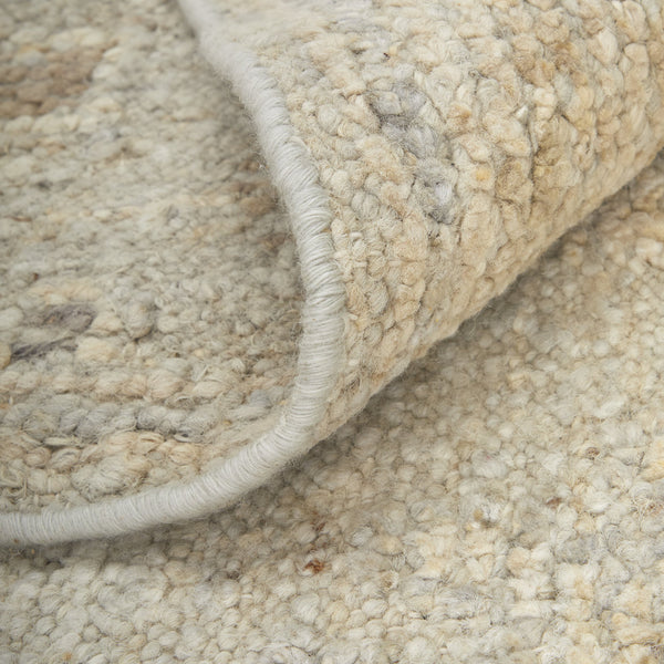 Feizy Rugs Grafton Hand-knotted Wool Rug - Luxurious Floral Design With Rich Afghan Heritage For Any Space Tan,Ivory,Orange Wool Gft69f9flsv000f99