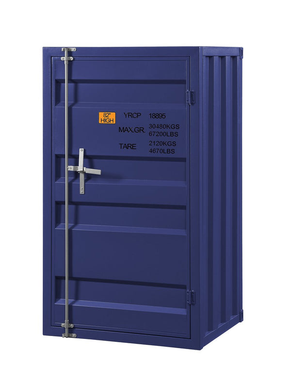 English Elm Cargo Industrial Metal Storage Cabinet with Locking Door and Adjustable Shelves for Loft B2726P411564