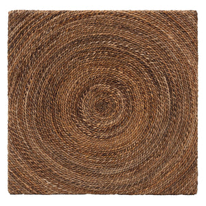 English Elm Coastal Capiz Shell Mosaic Round Coffee Table Artisan Iridescent Living Room Accent B2750P467751