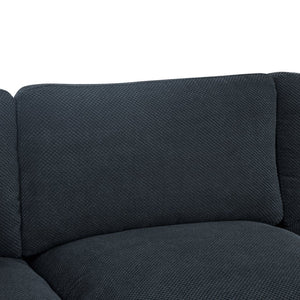 English Elm Cloud Sectional Sofa High Density Foam Deep Seat Modern Living Room Couch W5568S00002