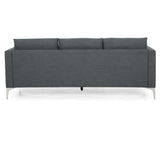 Christopher Knight Home® - Noble House - - Mirod Comfy 3-Seat Sofa With Metal Legs, Modern Style For Living Room And Study