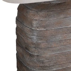 Crestview Collection 30.5"H Colton Resin Table Lamp With Oatmeal Shade - Stylish Multicolor Finish For Cozy Ambiance   Cvavp2074