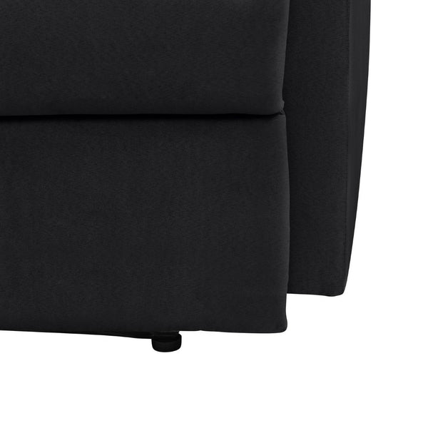 English Elm Ouray Wall Hugger Recliner Microsuede Upholstered Lounge Chair for Modern Living B127P495075