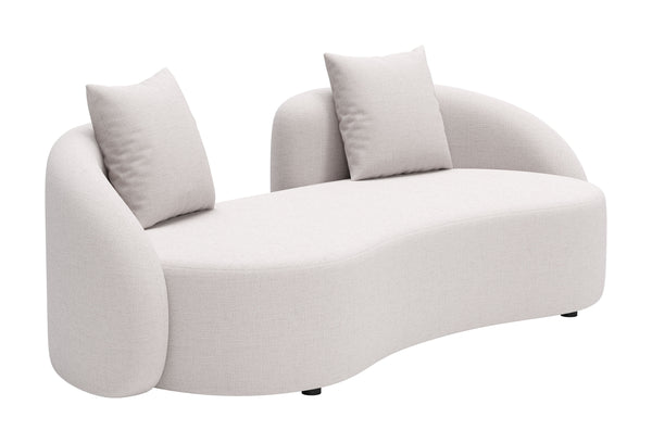 Sunny Isles Loveseat Beige 704019 Zuo Modern