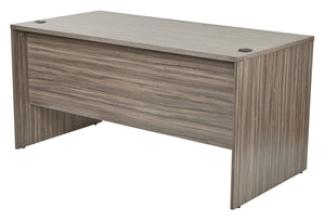 OSP Home Furnishings Lodi Modular Desk Shell with Cord Management and Scratch Resistant Laminate Work Surface 60X30 LOD-03-URB