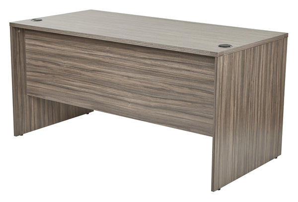 OSP Home Furnishings Lodi Modular Desk Shell with Cord Management and Scratch Resistant Laminate Work Surface 60X30 LOD-03-URB