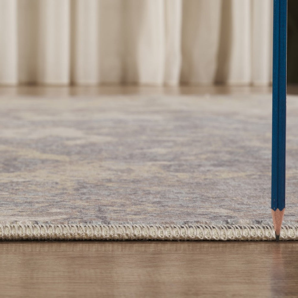 English Elm Artistic Bold Lime Low Pile Area Rug for Living Rooms Playrooms and High Traffic Spaces B186P428941