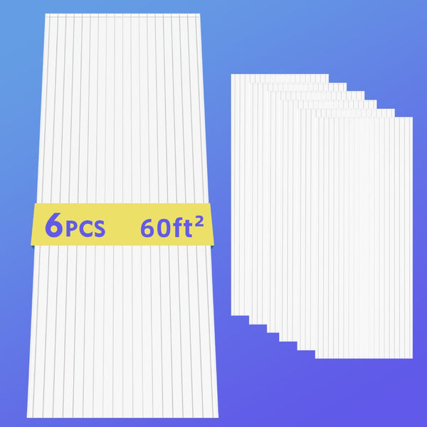 English Elm 6 Twin Wall Polycarbonate Greenhouse Panels Uv Blocking Thermal Insulated Roofing W3213P458686