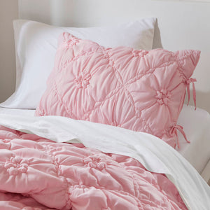 English Elm 2PCS Twin Comforter Set - Plush Microfiber Comforter and Sham, Lightweight Poly Fill for Cozy Bedtime Pink 16.93 L x 12.99 W x 5.71 H B035P366522