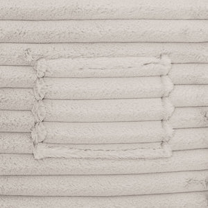 English Elm Modern Memory Foam Bean Bag Lounger with Plush Faux Fur Cover for Ultimate Comfort and Relaxation taupe 23 L x 21 W x 18 H B2741P329275