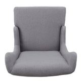 Christopher Knight Home® - Noble House - Callie Light Grey Fabric Dining Chair