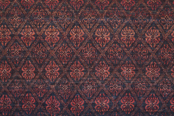 Feizy Rugs Voss Collection Bold And Vibrant Polyester Low Pile Area Rug With Striking Transitional Design Red,Gray Polyester Vos39hafmlt000f71