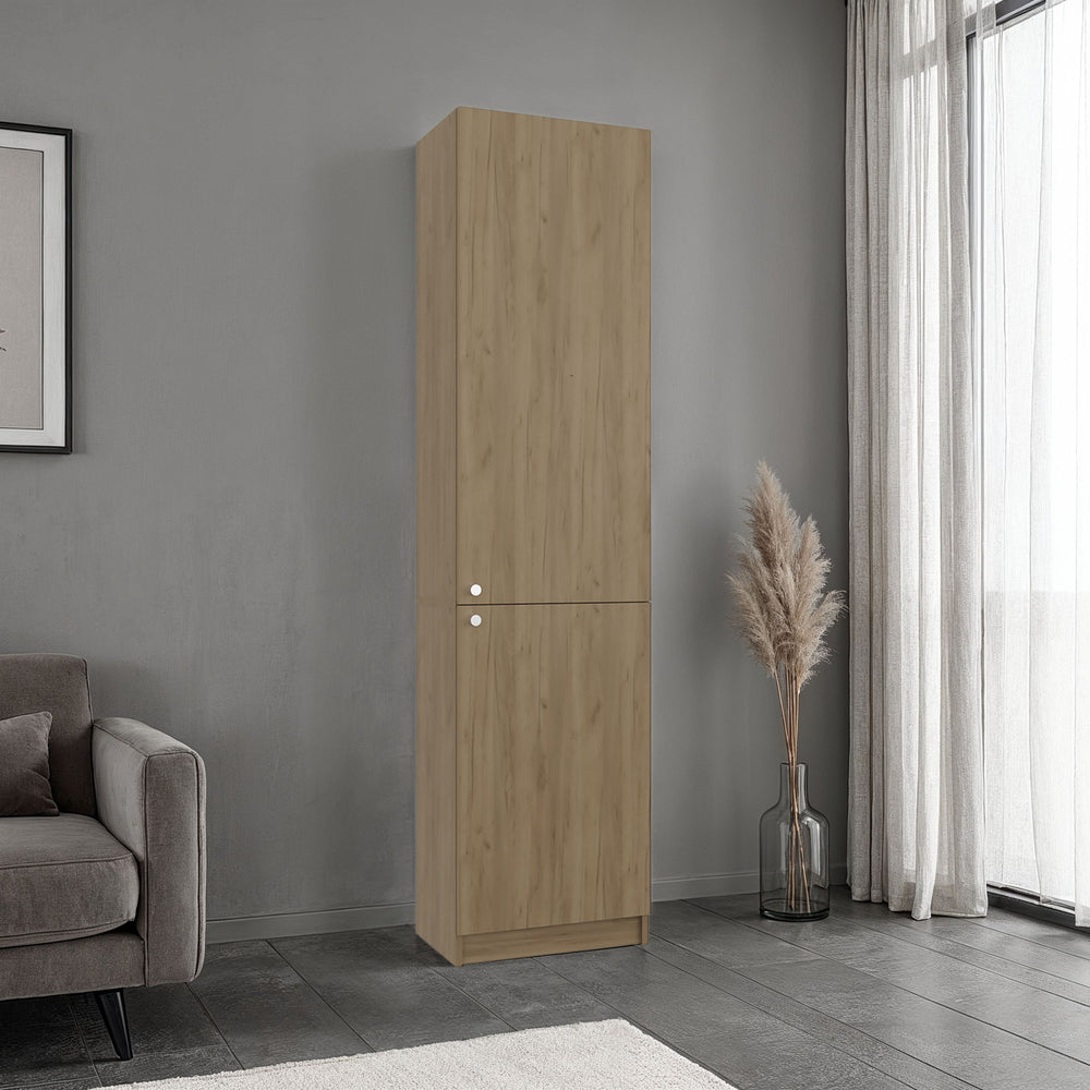 English Elm Home Vertical Freestanding Bookcase with Open Shelving and Enclosed Lower Cabinet B070P487568