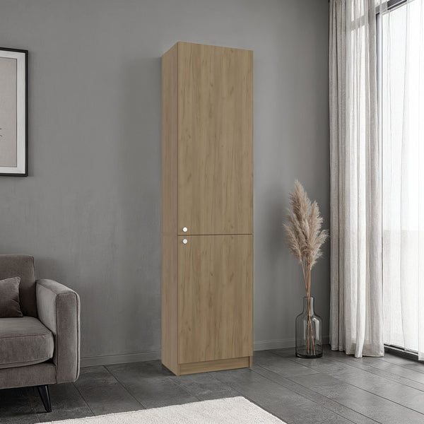 English Elm Home Vertical Freestanding Bookcase with Open Shelving and Enclosed Lower Cabinet B070P487568