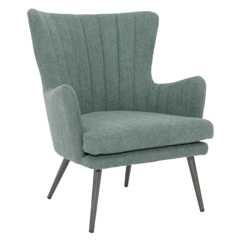 OSP Home Furnishings Jenson Chair Green