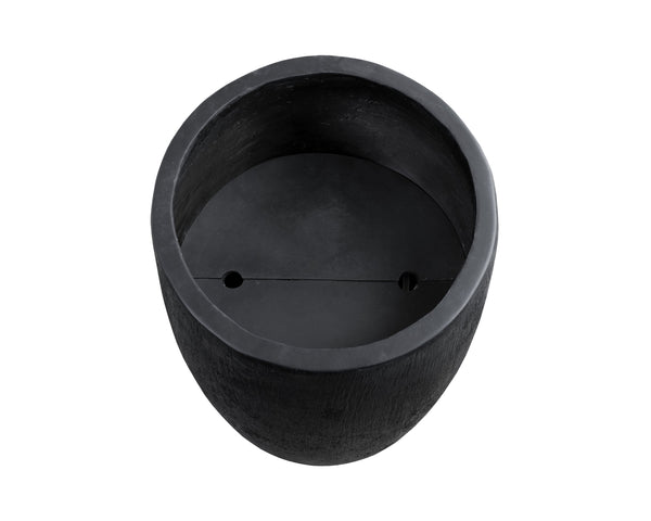 Sunpan Coleus Planter - Stylish Round Design in Durable Concrete, Perfect for Indoor & Outdoor Spaces Tall - 33.75W x 20.25D x 40H