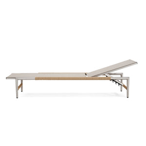 English Elm Christopher Knight Home® - Hargrove Outdoor Chaise Lounge With Breathable Mesh Seat, Lightweight Aluminum Frame, 1Pc N775P232986S