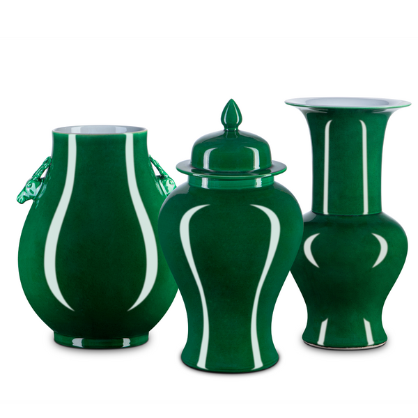 Corolla Vase - Exquisite Handmade Porcelain Masterpiece with Unique Blue Finish for Elegant Decor