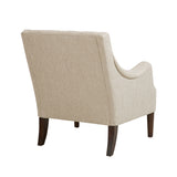 Qwen Transitional Button Tufted Accent Chair