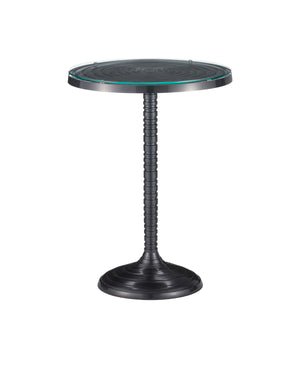 Erno Black Accent Table