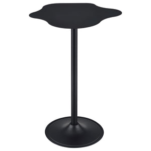 English Elm Fresno Matte Black Metal Cloud Sculptural Bar Table for Home Lounge Cocktail Space B062S01574