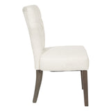 OSP Home Furnishings Andrew Dining Chair  Cream