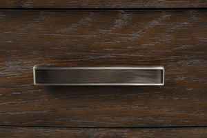 English Elm Antique Solid Wood Seven-Drawer Dresser with Cedar-Lined Bottom Drawers and Side-Mount Guides Antique brown 68.75 L x 21.75 W x 41.5 H B2699P208264