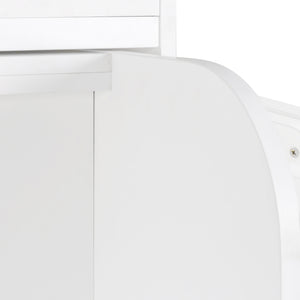 English Elm Murphy Space-Saving Bed with Built-In Desk — Foldaway Horizontal or Vertical Cabinet for Small Rooms W331S00149