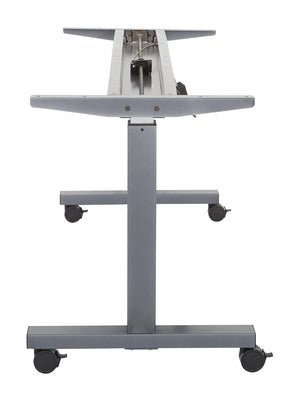 OSP Home Furnishings 4' Sit Stand Desk Frame with Pneumatic Height Adjustment for Office Workstations 6' HB6026-7