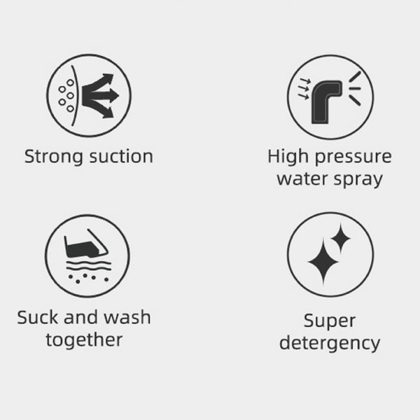 English Elm Portable Spot Cleaner Two Pack for Carpets Sofas Mattresses with 450w Deep Suction W2071P346090